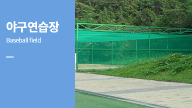 야구연습장(baseball field)